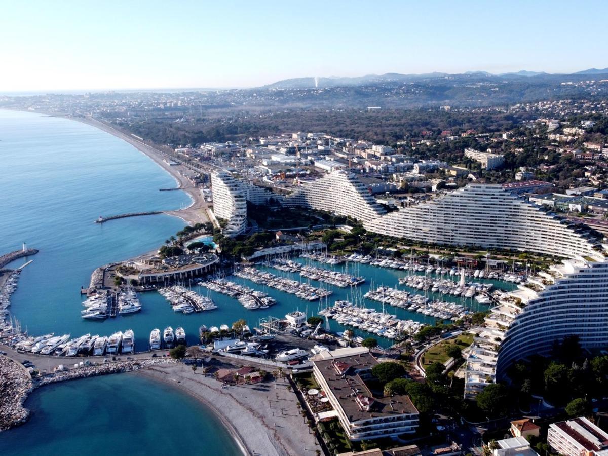 Blue Terrace Apartment - Marina Baie Des Anges Villeneuve-Loubet Eksteriør billede